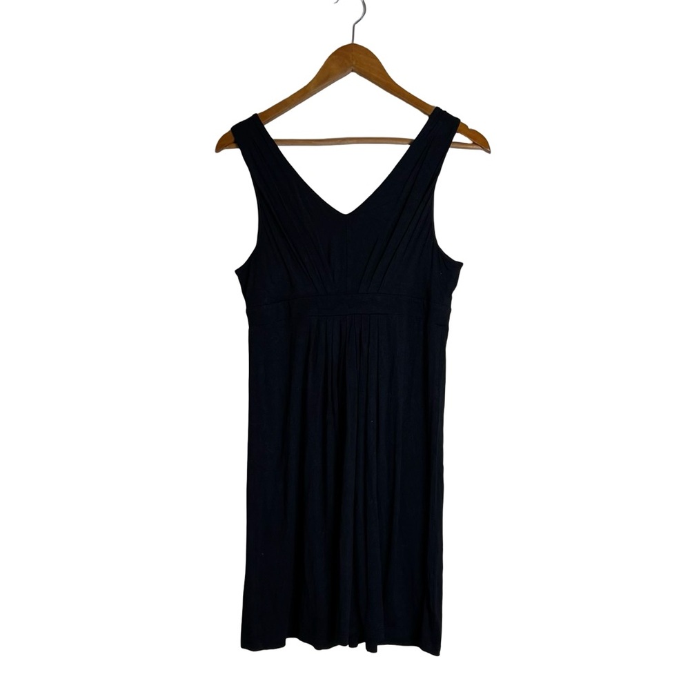 Loft black sleeveless pull over dress. Size‎ small